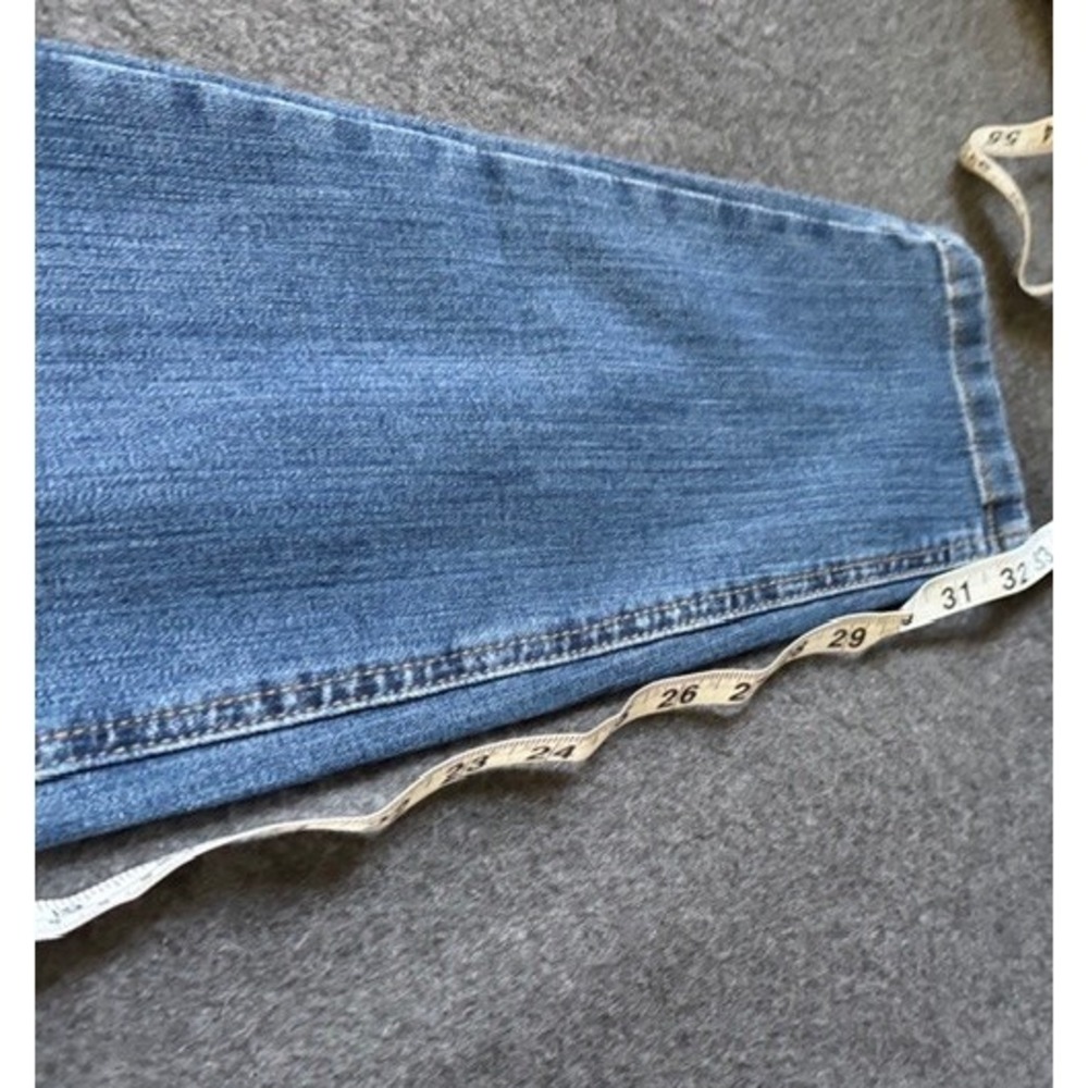 L.L.Bean BeanFlex Skinny Leg Jeans Wmns 12 MT Tall Favorite Fit Stonewashed NWT - Picture 5 of 14